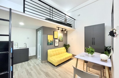 Duplex apartment for rent on Yen The Street in Tan Binh District