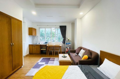 Studio with large window in Trung sơn area