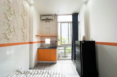 Studio apartmemt for rent on Thich Quang Duc  street