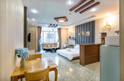 Modern serviced apartment on Le Thi Rieng street