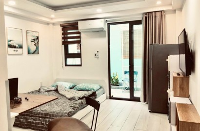 Serviced apartmemt for rent in Binh Thanh District on Phan Chu Trinh Street