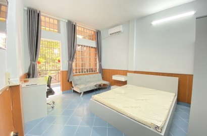 1 Bedroom apartment for rent with balcony on Phan Van Tri street in Binh Thanh district