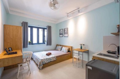 Serviced apartmemt for rent on Nguyen Thi Minh Khai in District 1