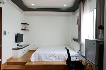 Airy serviced apartment for rent on Le Van Sy street