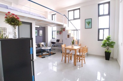 Duplex apartment for rent in Binh Thanh District near Dien Bien Phu bridge