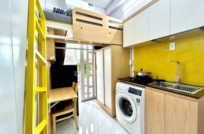 Cho thuê Duplex mới cửa sổ thoáng, máy giặt riêng đường Lê Hồng Phong