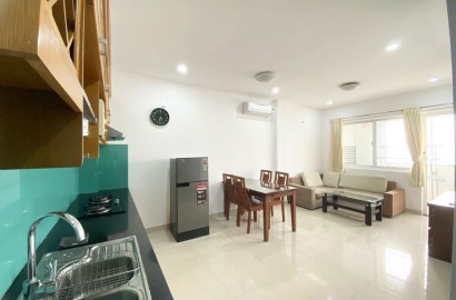 2 Bedrooms serviced apartment with fully furnished, balcony on Thach Thi Thanh street