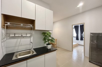 1 Bedroom apartment for rent on Binh Quoi street in Binh Thanh district