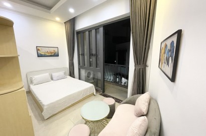 Serviced apartmemt for rent with balcony on Nguyen Kiem street in Phu Nhuan District