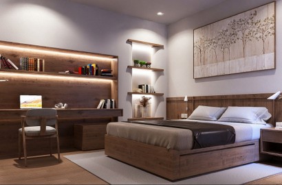 Ground floor 1 bedroom apartmemt with fully furnished on Phan Ke Binh Street