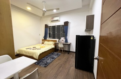 Cozy serviced apartment for rent on Bui Dinh Tuy street