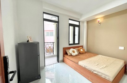 New studio apartmemt for rent with balcony on Hoang Hoa Tham street in Binh Thanh District