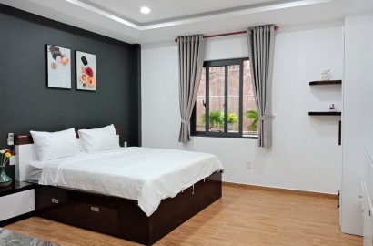 Serviced apartmemt for rent in Tan Binh District on Le Van Sy Street