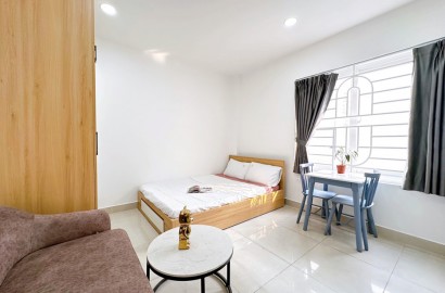 Bright serviced apartmemt for rent on Le Van Tho Street - Go Vap District