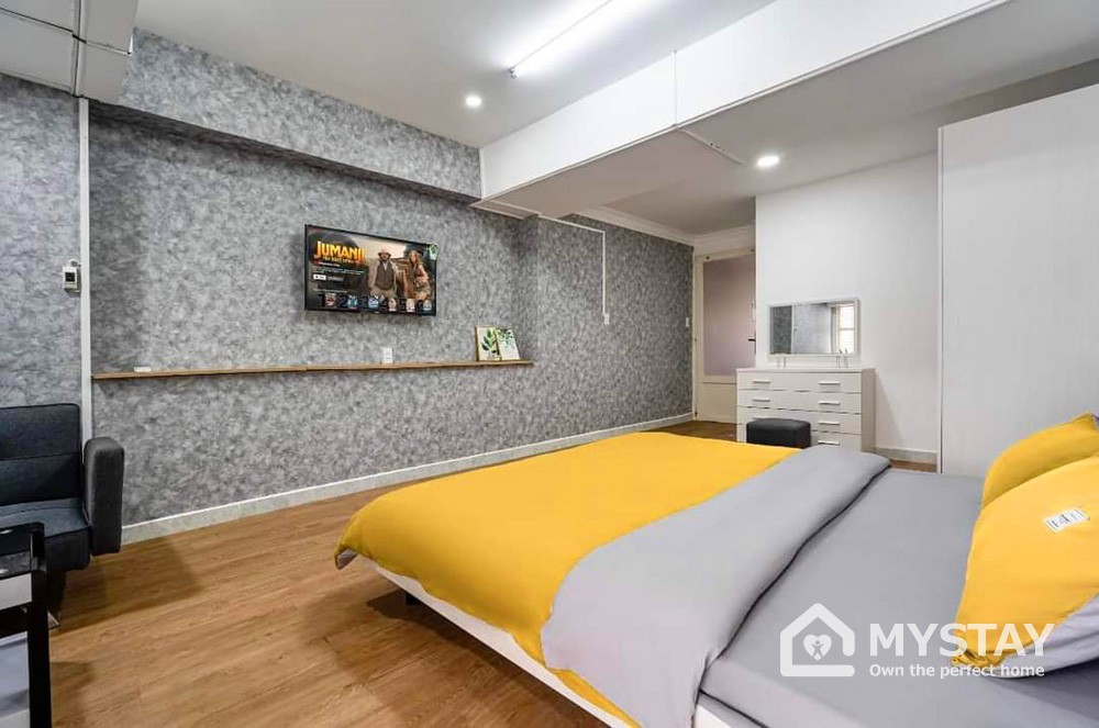 Cho thuê căn hộ 1 phòng ngủ riêng đường Nguyễn Văn Thủ