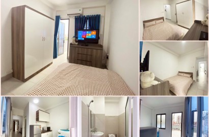 1 Bedroom apartment for rent with balcony on Nam Ky Khoi Nghia street