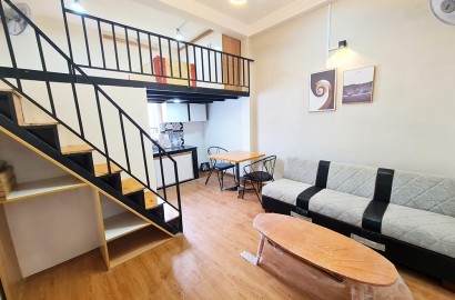 Duplex apartment for rent on Dien Bien Phu street near Le Van Tam park