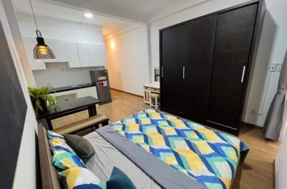 Spacious duplex apartmemt with balcony, bathtub on Nam Ky Khoi Nghia street