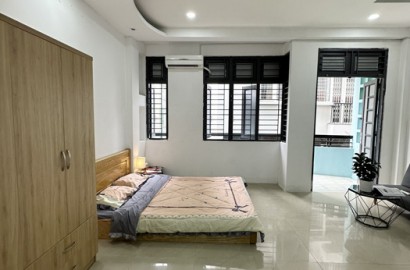 Serviced apartmemt for rent with balcony on Phan Dang Luu street in Binh Thanh District