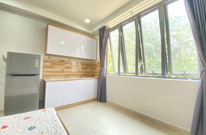 Bright Studio apartment for rent on Bach Dang street