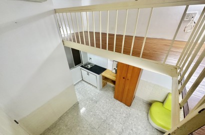 Attic studio apartment for rent on Le Van Sy street in Tan Binh district