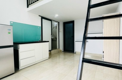 Ground floor duplex apartment for rent on Xo Viet Nghe Tinh Street