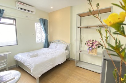 Serviced apartmemt for rent on Pham Ngu Lao street near Thai Binh market