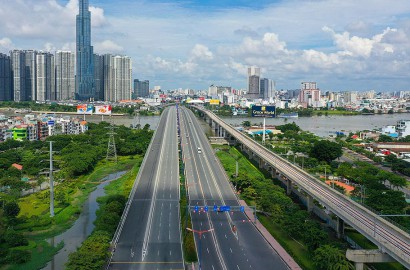 Three economic growth scenarios projected for HCMC