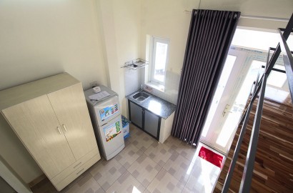 Duplex apartment for rent with balcony in District 1