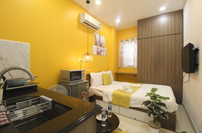 Mini apartment for rent on Tran Binh Trong street