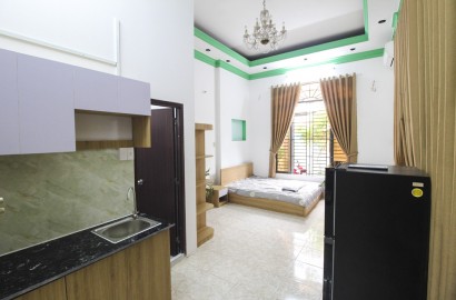 Spacious serviced apartmemt for rent on Tran Mai Ninh street