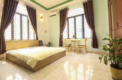 Airy apartment for rent on Tran Mai Ninh street in Tan Binh District