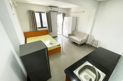High floor serviced apartment right at Mien Dong bus station