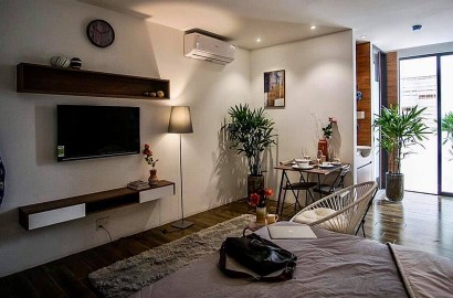 Luxury and modern studio apartment in Binh Trung Tay area
