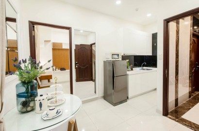 Cho thuê căn hộ 1 phòng ngủ đẹp, sạch sẽ gần chợ Tân Định