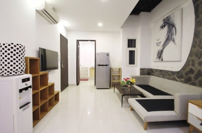 2 bedroom apartment with spacious backyard in Thao Dien area