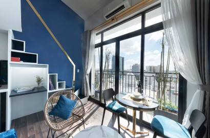 Cho thuê căn hộ có gác cao cấp đường Nguyễn Cửu Vân