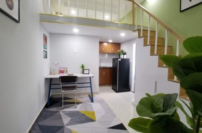 Duplex apartment for rent on Chu Van An Street