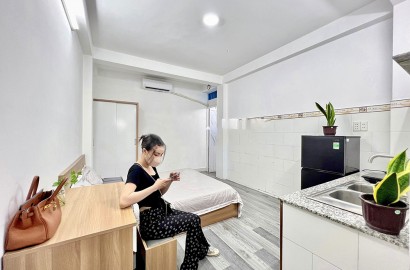Studio apartmemt for rent on Tran Quang Dieu street