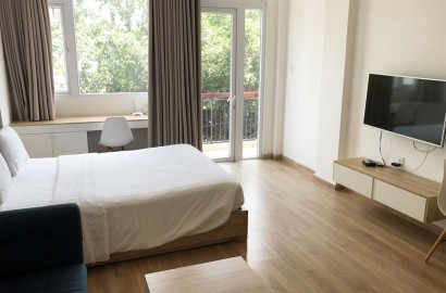 Spacious, fully furnished serviced apartment near Thu Thiem bridge