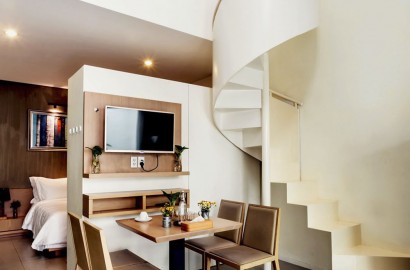 Cho thuê căn hộ duplex 2 giường ngủ thiết kế đẹp tại Thảo Điền