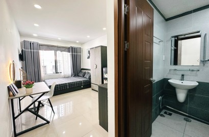 A fully furnished studio apartment on Nguyen Dinh Chieu street, District 3