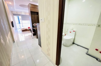 Cho thuê căn hộ đầy đủ nội thất, ban công, máy giặt riêng đường Nguyễn Thiện Thuật