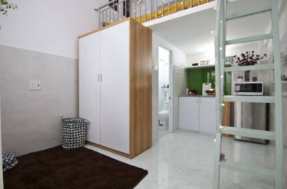 Attic studio apartment for rent with good price in Go Vap District