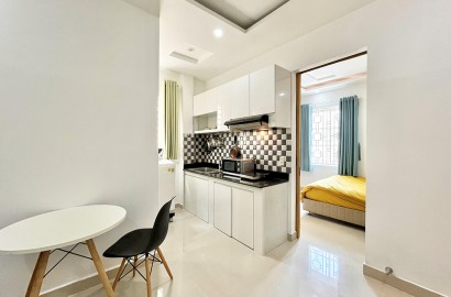 Cho thuê căn hộ dịch vụ 1 phòng ngủ riêng đường Nguyễn Thị Minh Khai