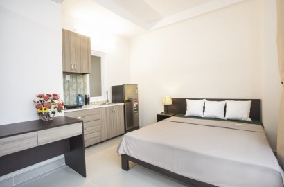 Serviced apartment for rent near Hanh Thong Tay Market in Go Vap District