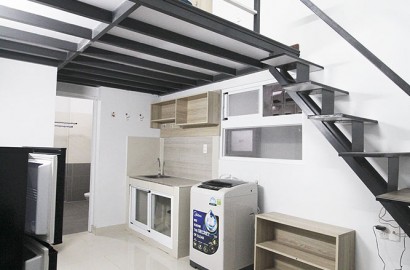 Ground floor apartment for rent with attic, washing machine in District 7