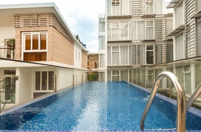 Fully furnished 2 bedroom apartment on Nguyen Van Huong street