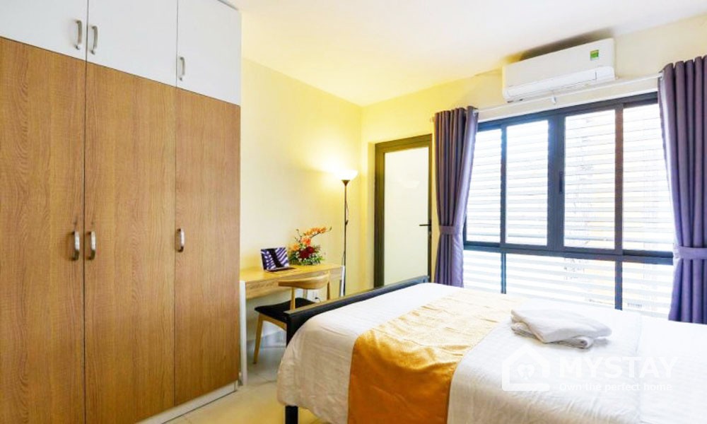 Cho thuê căn hộ 1 phòng ngủ rộng rãi đường Nguyễn Trãi