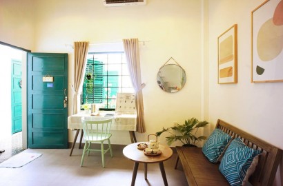 Cho thuê căn hộ duplex tiện nghi, phong cách với nhiều màu sắc đường Điện Biên Phủ